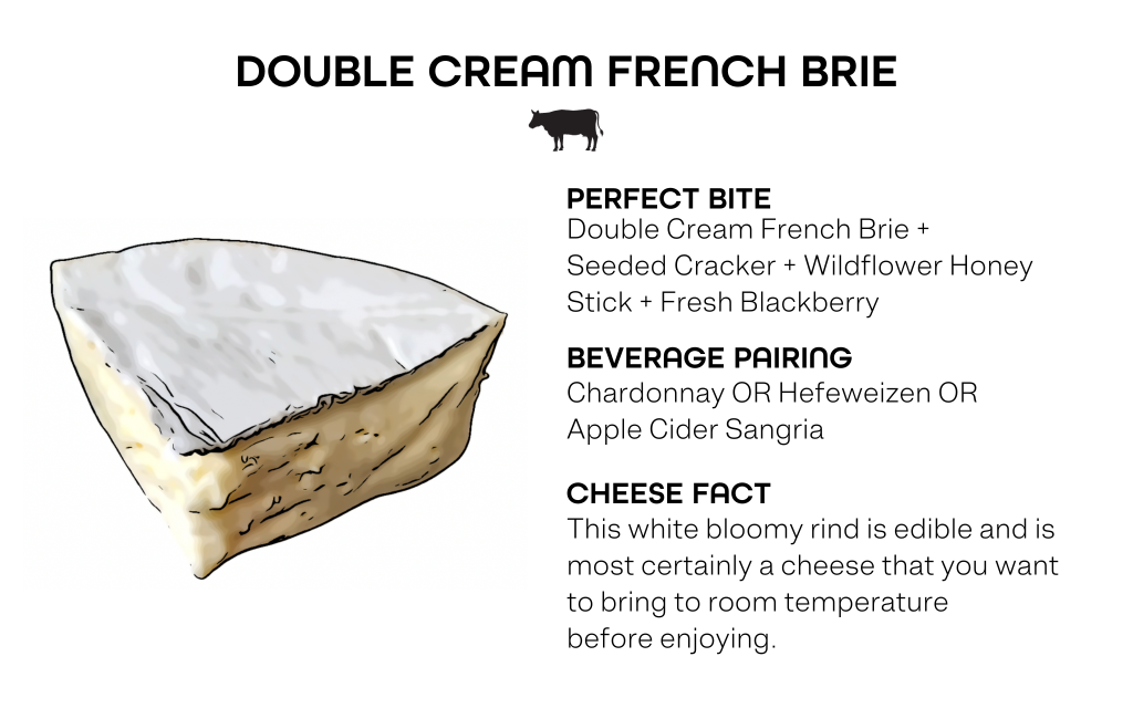 October 2024 Double Cream French Brie - Wholesale
